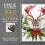«Christmas Holiday Art DCCDXC», reproduction d'art encadrée - bois massif-1457725174-1457725167
