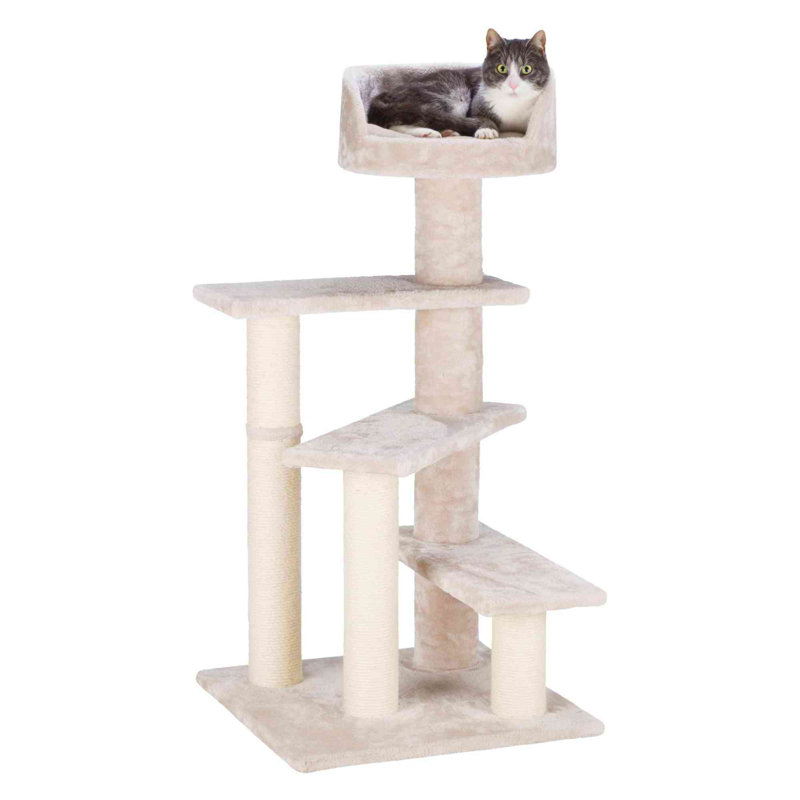 Tour pour chat 40,2 po Trixie Tulia, Gris clair