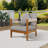 27.5" W Outdoor Patio Club Chair With Removable Cushions-2031100914