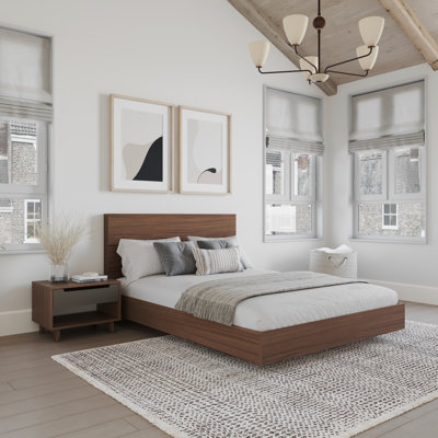 Elnaz 2-Piece Floating Platform Bedroom Set