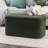 Rectangle Velvet Storage Ottoman Bench-1366460623