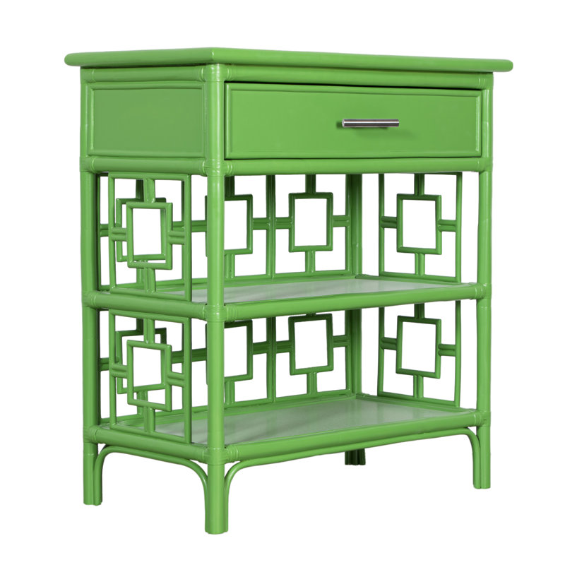Sobe End Table, Bright Green