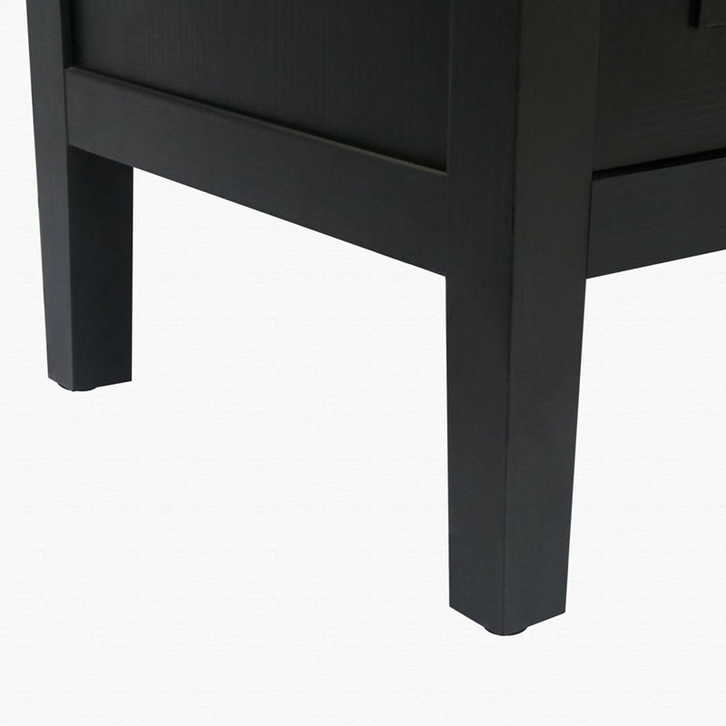 Levania Accent Cabinet, Antique Black