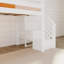 Lit mezzanine simple en bois massif Kincer-1183556949