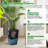 16" Self-Watering Planter Set with Water Level Indicator, Indoor & Outdoor Plastic Flower Pots with Reservoir, Modern Decorative Plant Containers (Set of 2)