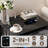 17.7'' W 2-Drawer Nightstand with LED Light and Charging Station-2112887855