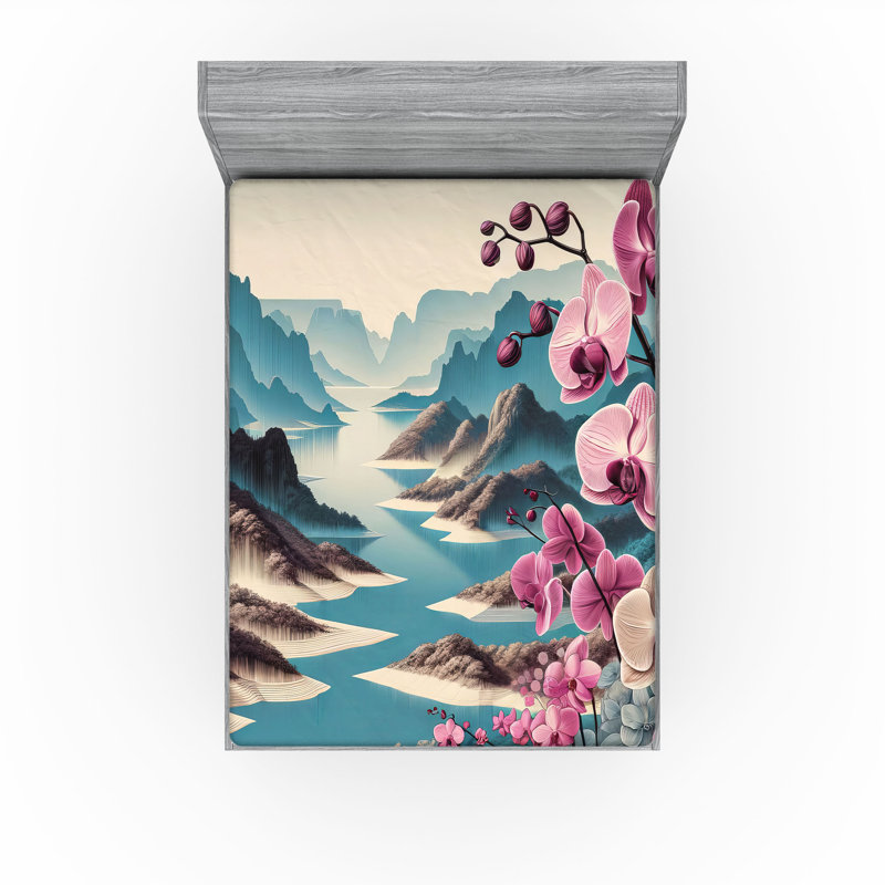 Ensemble de draps-housse en microfibre pour chambre d'amis, Complète