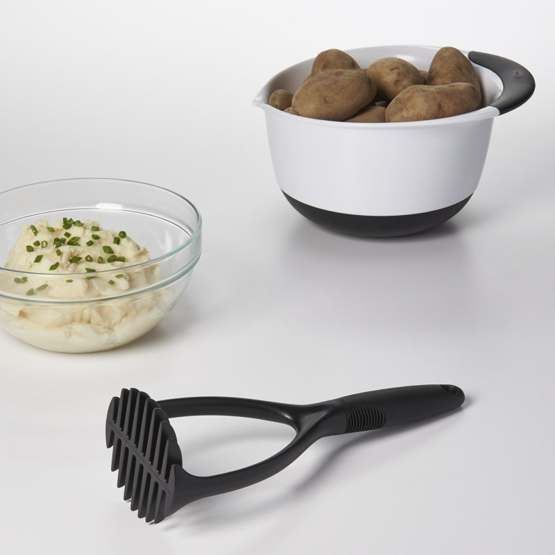 Good Grips 3-Piece Mixing Bowl Set, Black