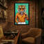 Animaux, tigre et lunettes de soleil-598493481
