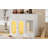 Cat Litter Box Enclosure With LED Light