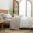 BESTOUCH Sheet Set 100% Washed Cotton Linen Feel Lightweight-115162019-115162024