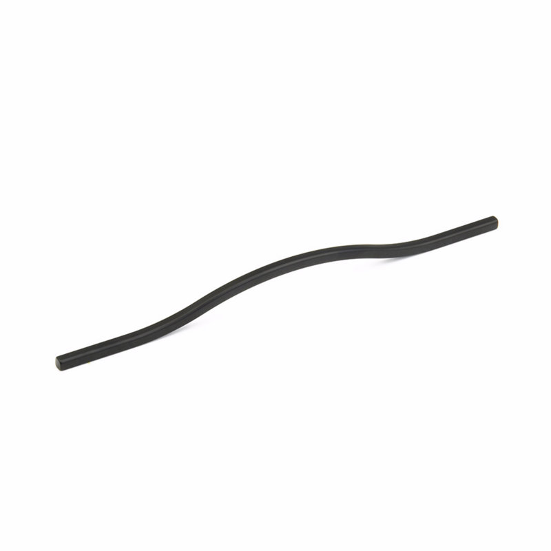 Sorrento 13.38" L Arch Pull, 12.6", Matte Black