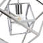 Adamantia 1 - Light Steel Square/Rectangle Pendant