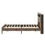 LED Light Headboard Storage Bed With Dual USB Charging Ports And Underbed Storage Space-1837422365