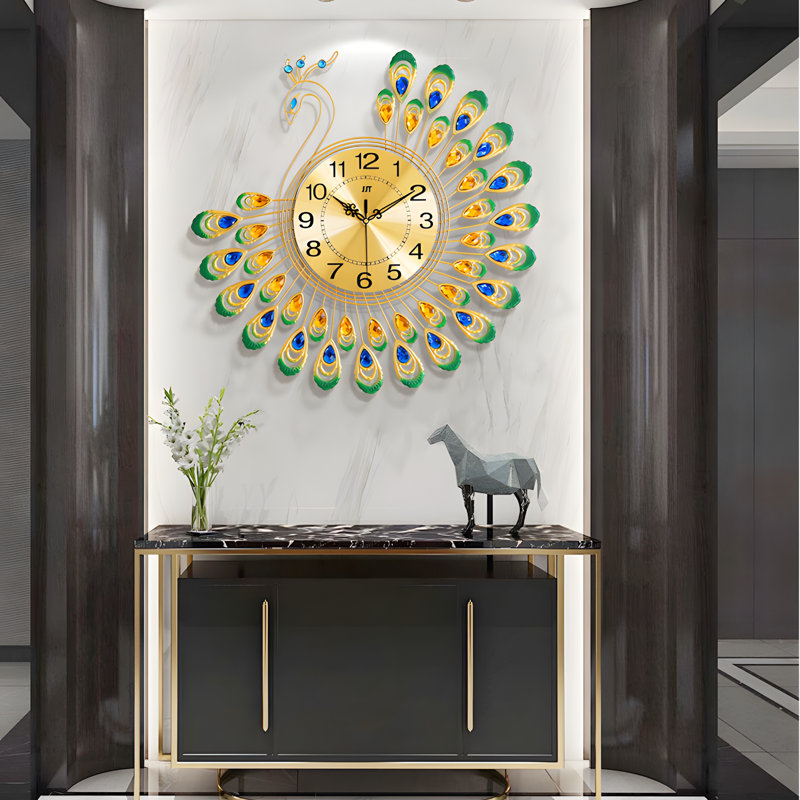 Modern Creative Home Clock Wall Clock Living Room European Simple Personality Art Clock Decoration