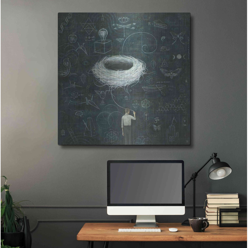 «Drafting ConsciousNest» par Duy Huynh, H 36 po x l 36 po