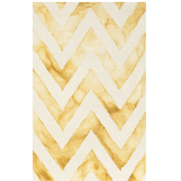 Danny Hand Tufted Wool Chevron Rug