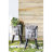 11.4" X 13" 22.4" Greek Planter With Legs - Gray Magnesium Oxide For Patio And Entry Statue 17.6Lb Package Interior & Exterior