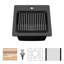 Évier de bar à montage sur comptoir en quartz - Évier de cuisine 15 po x 15 po x 9,65 po