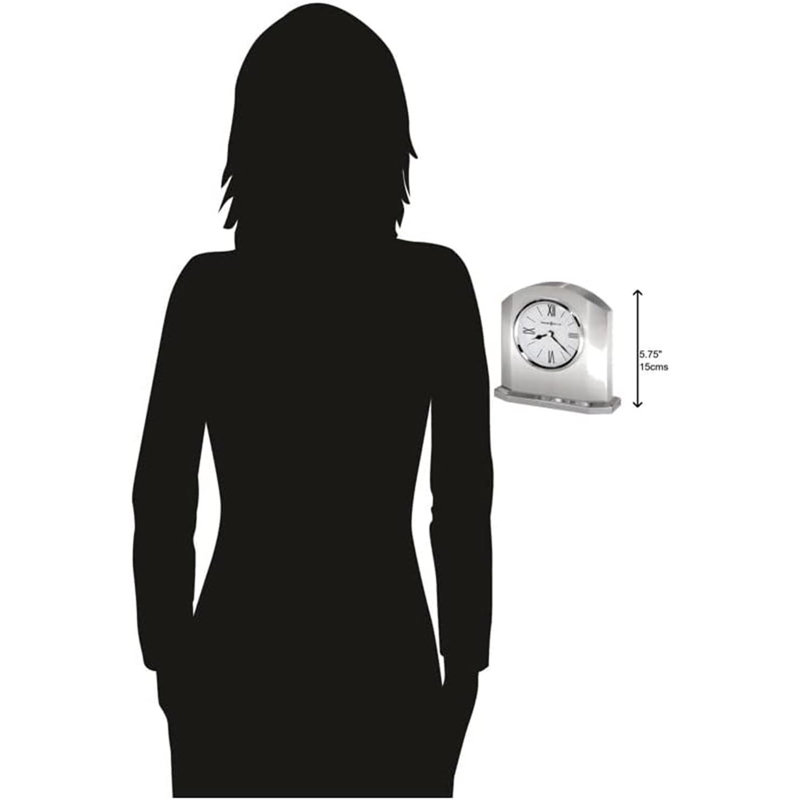 Fashionable Silver Table Clock