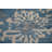 bLUE Abstract Oriental Area Rug 8x10