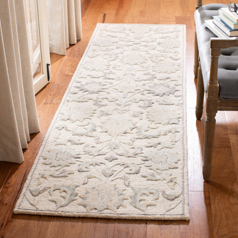 Gulielma Hand Tufted Wool Oriental Rug, Runner 2'3" x 8'