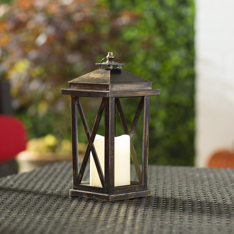 11'' H Tabletop Lantern