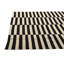 Tapis noir et blanc Ohlson