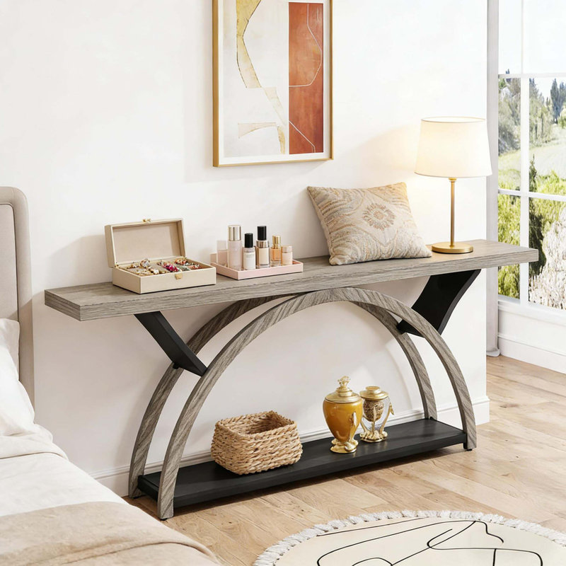 2-Tier End Table,Entryway Table,Console Table