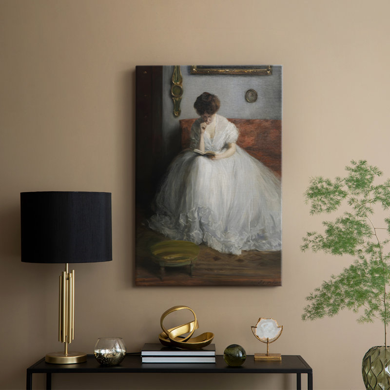 Paysage rétro XCVII - galerie Cavas, H 27 po x l 18 po