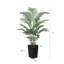 Adcock UV Resistant Artificial Palm Tree, Faux Palm Tree with Decorative Base for Indoor Outdoor-200411212-200411213