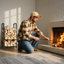 Troutt 4 Piece Steel Fireplace Tool Set