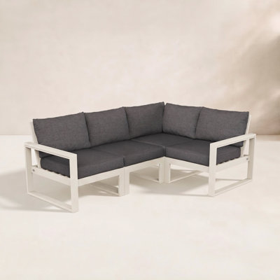 POLYWOOD® Edge 85" Patio Sectional