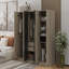 Rangement à 6 portes pour garde-robe de chambre en bois