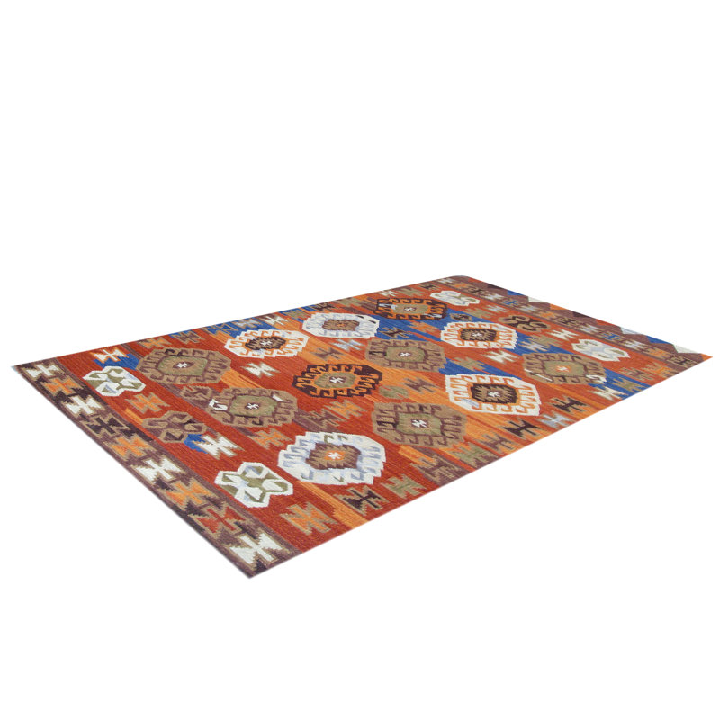 Southwestern Wool Hand Woven Area Rug, Rectangle 120 x 180cm