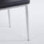 Ensemble de 4 chaises, pieds chromés-121045126