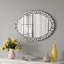 Miroir décoratif ovale
