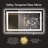 Frameless LED Bathroom Mirror,Smart Mirror-311863009-311863012