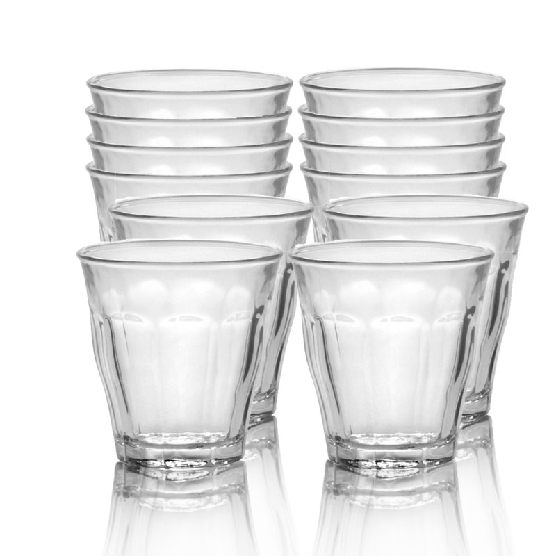 Gobelets transparents 160 ml Duralex, 5,63 oz