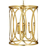 New Orleans 9 - Light Candle Style Drum Chandelier