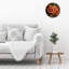 Décoration murale orange sanguine, 12 po x 12 po