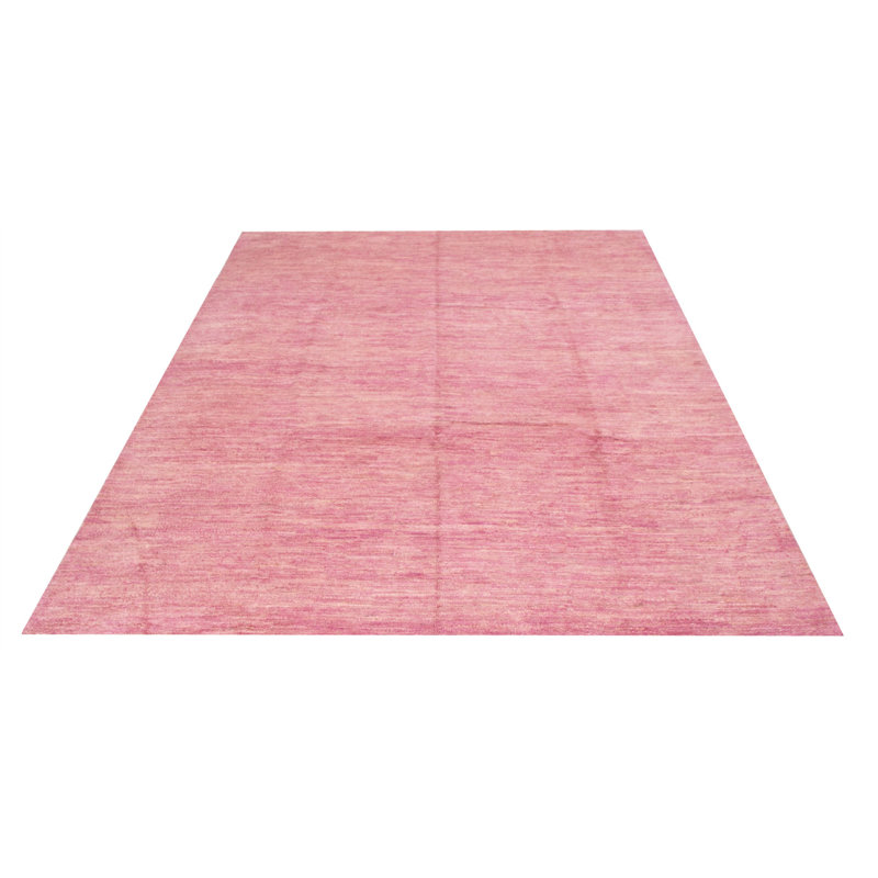 Tapis violet Indian Gabbeh 9 po 4 po x 12 po 3 po