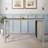 Angelino Solid Wood Base Dining Table