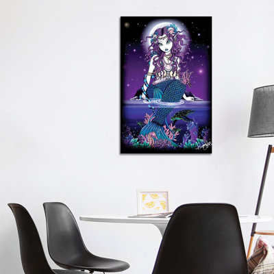 Uxia 1 Piece Wrapped Canvas Wall Art