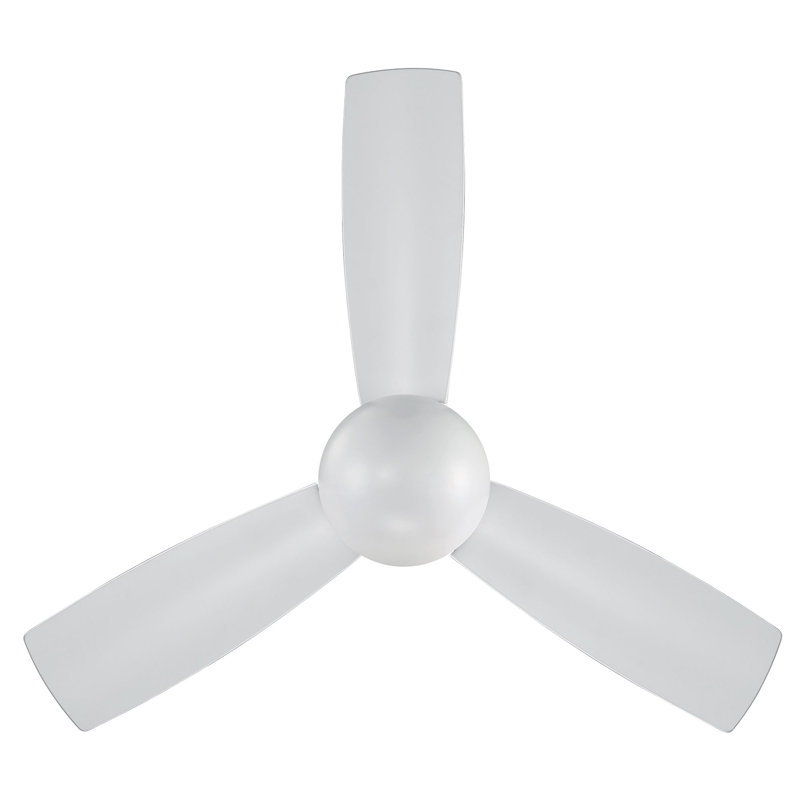 Ventilateur de plafond intelligent d'intérieur / extérieur de 44 po avec télécommande, fonctionne avec l'assistant Google, Amazon Alexa et l'application mobile IOS / Android