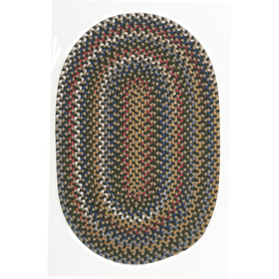 Tapis vert tressé Glenward Wayland