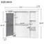 Rangement mural de luxe pour salle de bain de 35,51 po x 7 po 28,46 po blanc, polyvalent de haute qualité, tablettes réglables, charnières à fermeture douce, tablette à hauteur, poignée en métal argenté, armoire à miroir moderne,