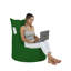 Pouf de jardin-1220723938