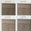 Buffet de rangement de 34,6 po de largeur avec tiroir et armoire à hauteur réglable Cesiro-123415711-115694078