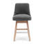 Tabouret de comptoir pivotant 26 po Breann-93536089